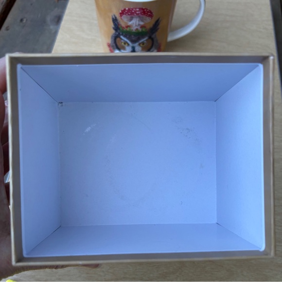 PaperProducts Design Vicki Sawyer Pageant Queen Owl and Mushroom Mug w/ Box - Picture 11 of 13